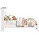 Brooklyn White Twin Bookcase Storage Bed