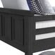 Brooklyn Charcoal Twin Over Full Storage Bunk Bed with Staircase and Trundle