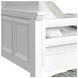 Brooklyn White Twin Over Full Storage Bunk Bed with Staircase and Trundle