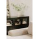 Hannah Black 4 Door Sideboard