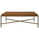 Hardwick Brown 48" Rectangular Coffee Table