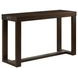 Drew Dark Taupe and Dark Walnut Upholstered 4 Piece Bar Table Set with USB Charging
