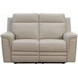 Harper Berlin Cream Leather Power Reclining Living Room Set