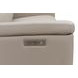 Harper Berlin Cream Leather 64" Power Reclining Loveseat with Power Lumbar and USB Charging