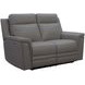 Harper Berlin Cement Leather Power Reclining Living Room Set