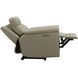 Harper Berlin Taupe Leather Power Recliner with Power Lumbar and USB Charging