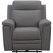 Harper Berlin Cement Leather Power Reclining Living Room Set