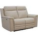 Harper Berlin Cream Leather Power Reclining Living Room Set with Power Lumbar and USB Charging