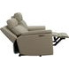 Harper Berlin Taupe Leather Power Reclining Living Room Set with Power Lumbar and USB Charging