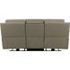 Harper Berlin Taupe Leather Power Reclining Living Room Set with Power Lumbar and USB Charging