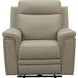Harper Berlin Taupe Leather Power Reclining Living Room Set with Power Lumbar and USB Charging