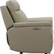 Harper Berlin Taupe Leather Power Reclining Living Room Set with Power Lumbar and USB Charging