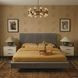 Abbott Casablanca Storm Queen Upholstered Platform Bed