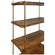 Harris Dark Brown Etagere with 4 Shelves