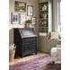 Hartford Black Drop-Lid Secretary Desk