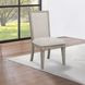 Mariana Gray and Cream Upholstered Side Chair Set of 2