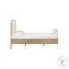 Hatia Natural Beige Basketweave Queen Panel Bed 