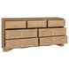 Haveli Whitewash 7 Drawer Dresser