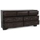 Haveli Vintage Brown 7 Drawer Dresser
