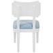 Hayden Light Blue Performance Fabric Upholstered Dining Chair
