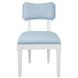 Hayden Light Blue Performance Fabric Upholstered Dining Chair