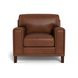 Halwyn Pecan Leather Living Room Set