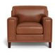 Halwyn Nutmeg Leather Living Room Set