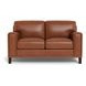 Halwyn Nutmeg Leather Living Room Set
