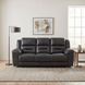 Hazen Black Double Reclining Sofa