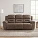 Hazen Brown Double Reclining Sofa