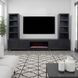 Harbor Clove 47" Base Platform with Fireplace
