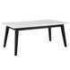 Vida White 72" Rectangular Dining Table