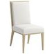 Eave Sundrenched Oak and White Upholstered Side Chair Set of 2