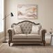 Heath Court Brown Loveseat