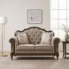 Heath Court Brown Loveseat