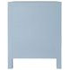 Helena Light Blue Rectangular 2 Drawer Side Table