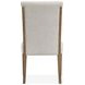 Foxrun Hollow Gray Upholstered Side Chair Set of 2