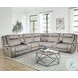 Finn Desert Taupe Performance Fabric 7 Piece Modular Reclining Sectional