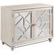 Hidden Treasures Cream 2 Door Accent Cabinet