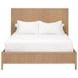 Highland Natural Oak King Panel Bed