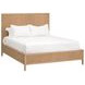 Highland Natural Oak King Panel Bed