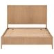 Highland Natural Oak King Panel Bed