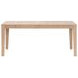 Highland Natural Oak 87" Extendable Rectangular Dining Table