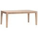 Highland Natural Oak 87" Extendable Rectangular Dining Table