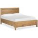 Davenport Rustic Caramel Queen Panel Bed