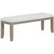 Lily Gray 54" Upholstered Bench
