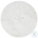 Woozy White And Black Side Table