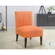 Nexus Orange Accent Chair