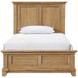 Sunstone Natural Full Panel Bed