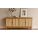 Seymour Natural 4 Door Sideboard